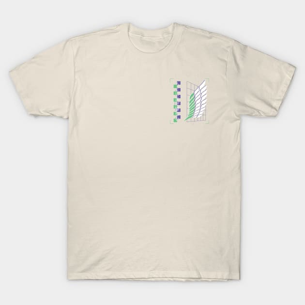 Scout Regiment Crest (AOT) T-Shirt by aMemeMechanism